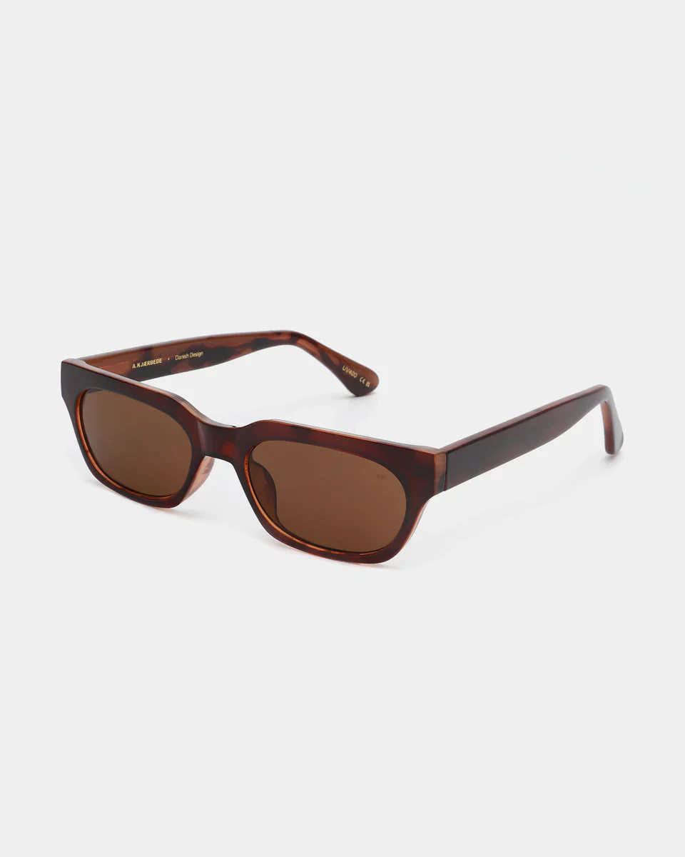 Bror Sunglasses - Brown / Demi Light Brown Transparent - Image 3