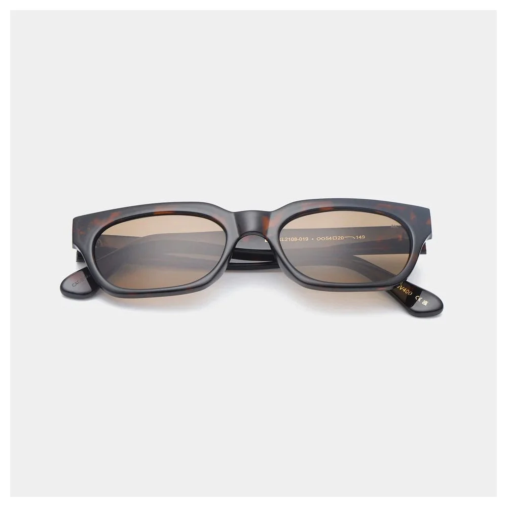 Bror Sunglasses - Demi Tortoise, Brown Lens - Image 5