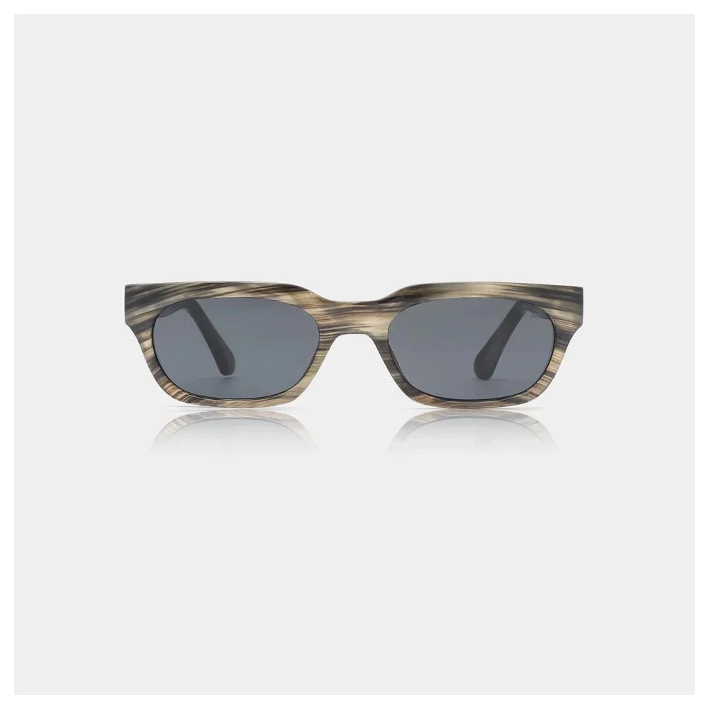 Bror Sunglasses - Striped Horn