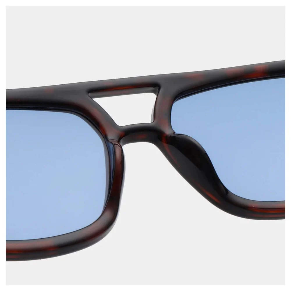Kaya Sunglasses - Demi-Tortoise Blue Lense - Image 4