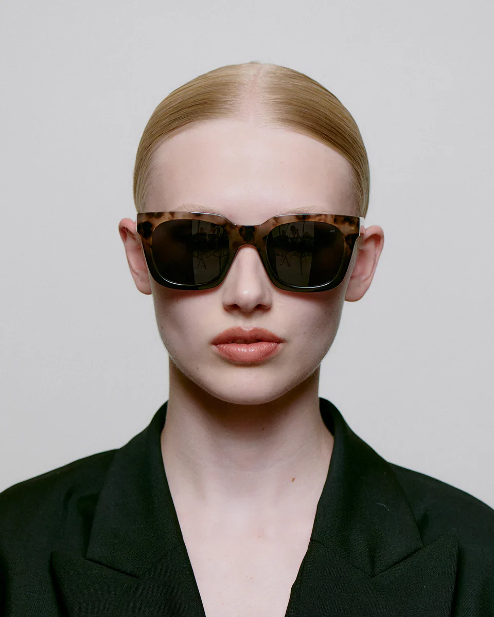 Nancy Sunglasses - Coquina / Grey Transparent - Image 2