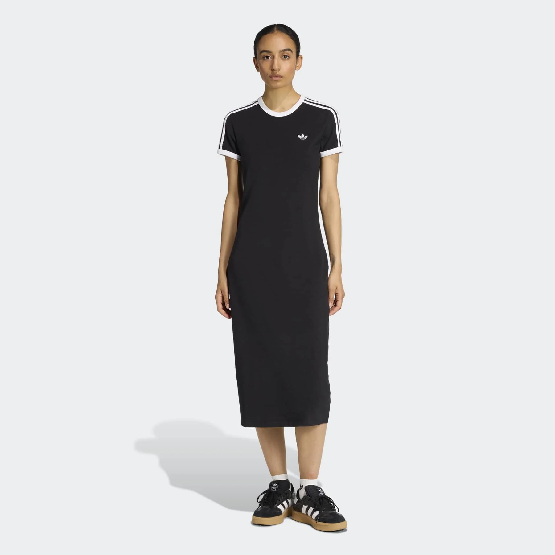 3 Stripes Dress (Slim) - Black / White - Image 2
