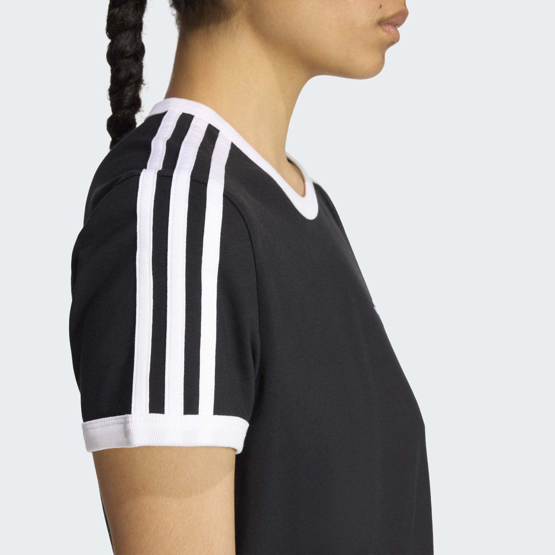 3 Stripes Dress (Slim) - Black / White - Image 5