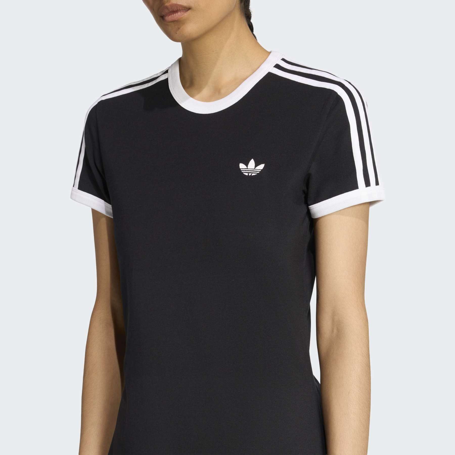 3 Stripes Dress (Slim) - Black / White - Image 6