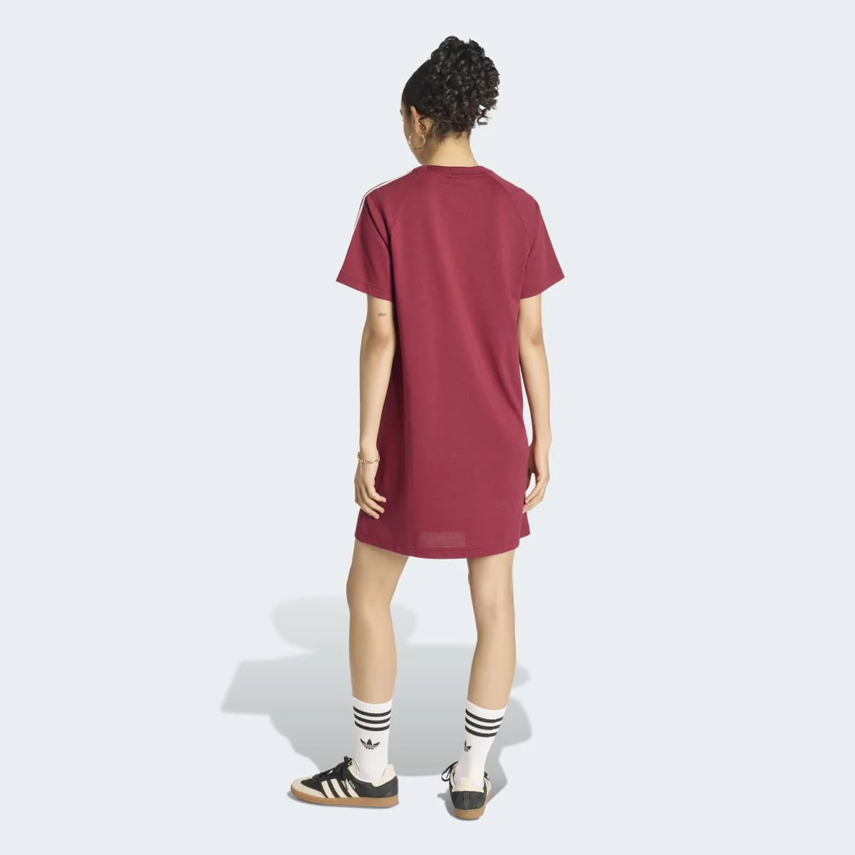Spain Originals Dress - Burgundy - Image 3