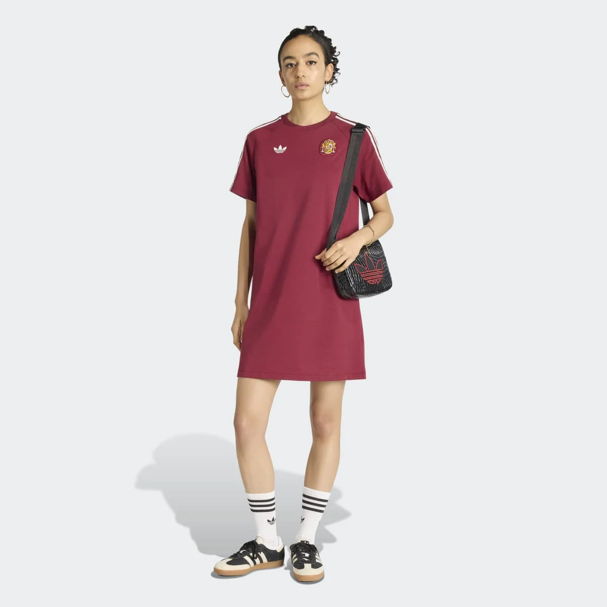 Spain Originals Dress - Burgundy - Image 4