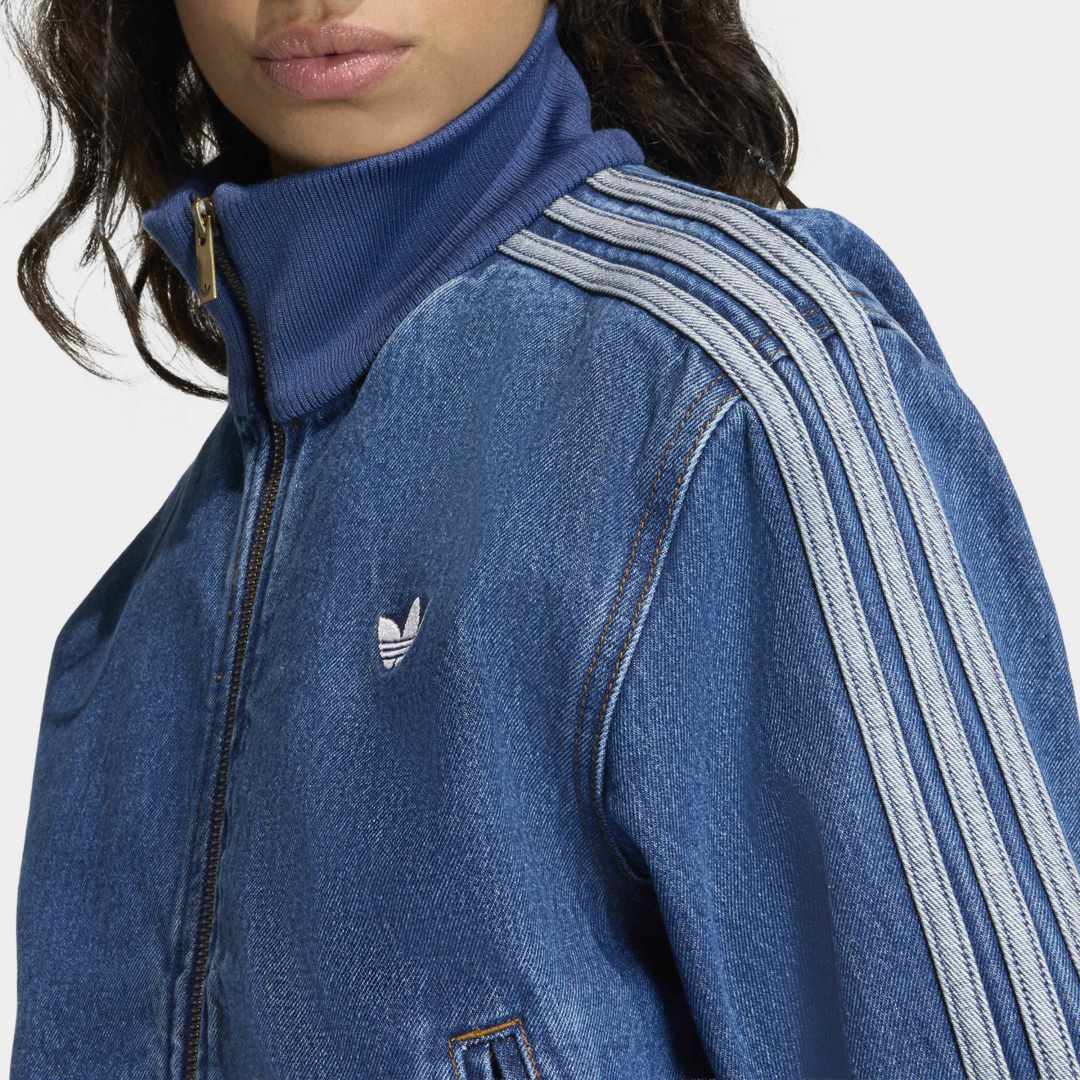 W’ Firebird Track Top - Blue Denim - Image 3