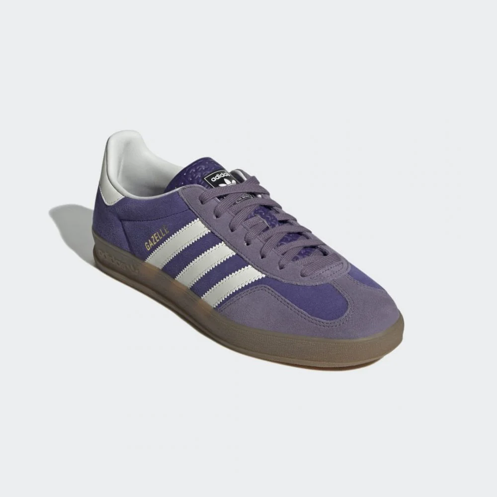 Gazelle Indoor - Collegiate Purple / Cloud White / Shadow Violet - Image 5