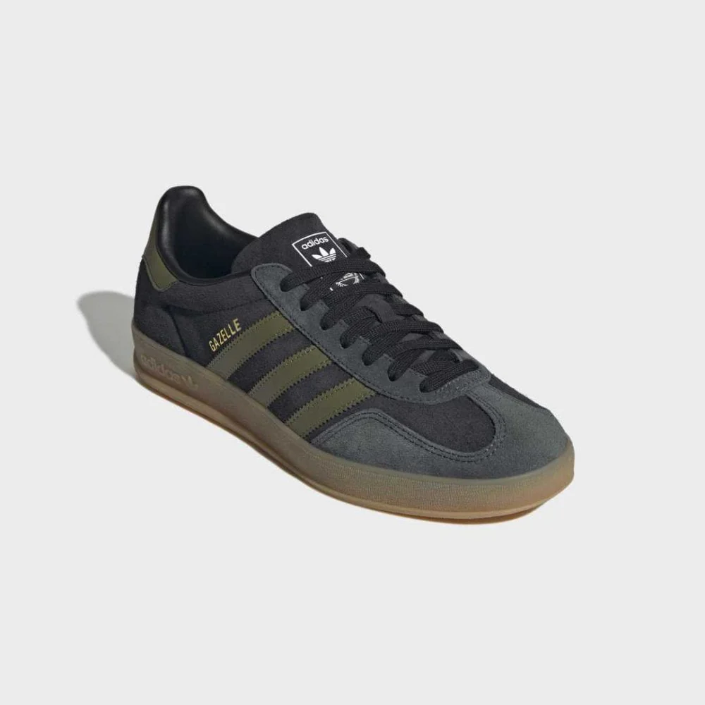 Gazelle Indoor - Core Black / Focus Olive / Carbon - Image 5