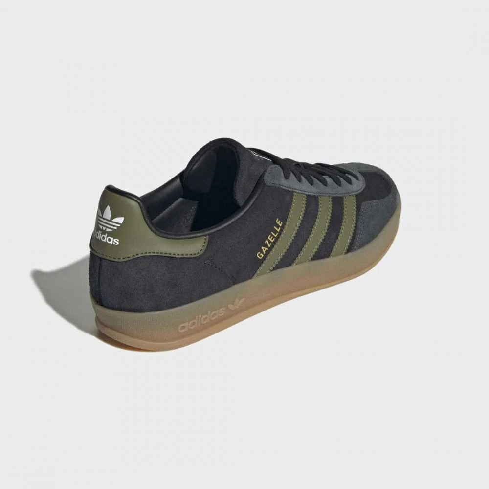 Gazelle Indoor - Core Black / Focus Olive / Carbon - Image 6