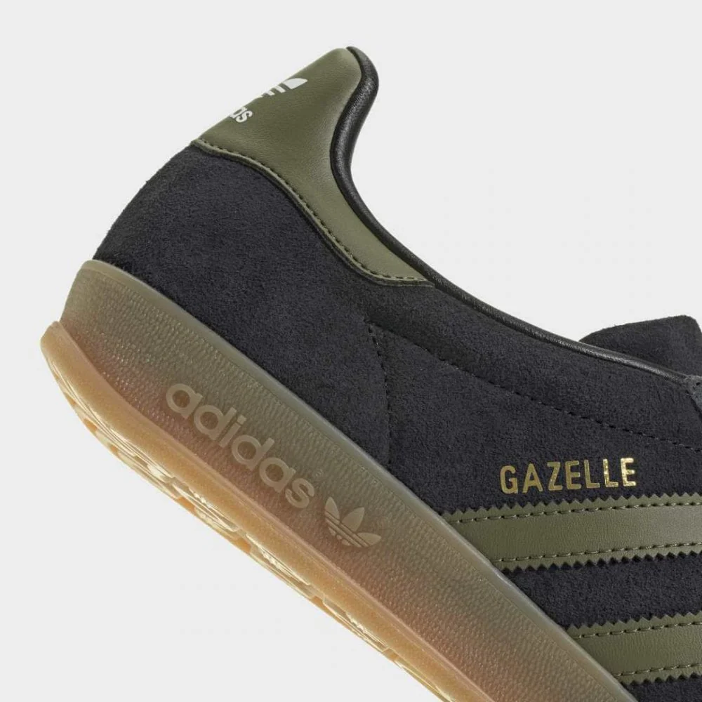Gazelle Indoor - Core Black / Focus Olive / Carbon - Image 8
