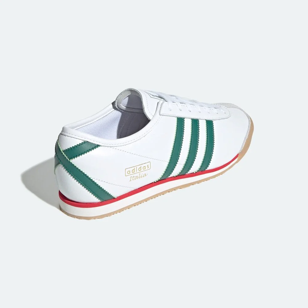 Italia 70's - Cloud White / Collegiate Green / Gum - Image 4