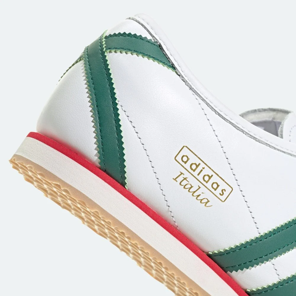 Italia 70's - Cloud White / Collegiate Green / Gum - Image 7