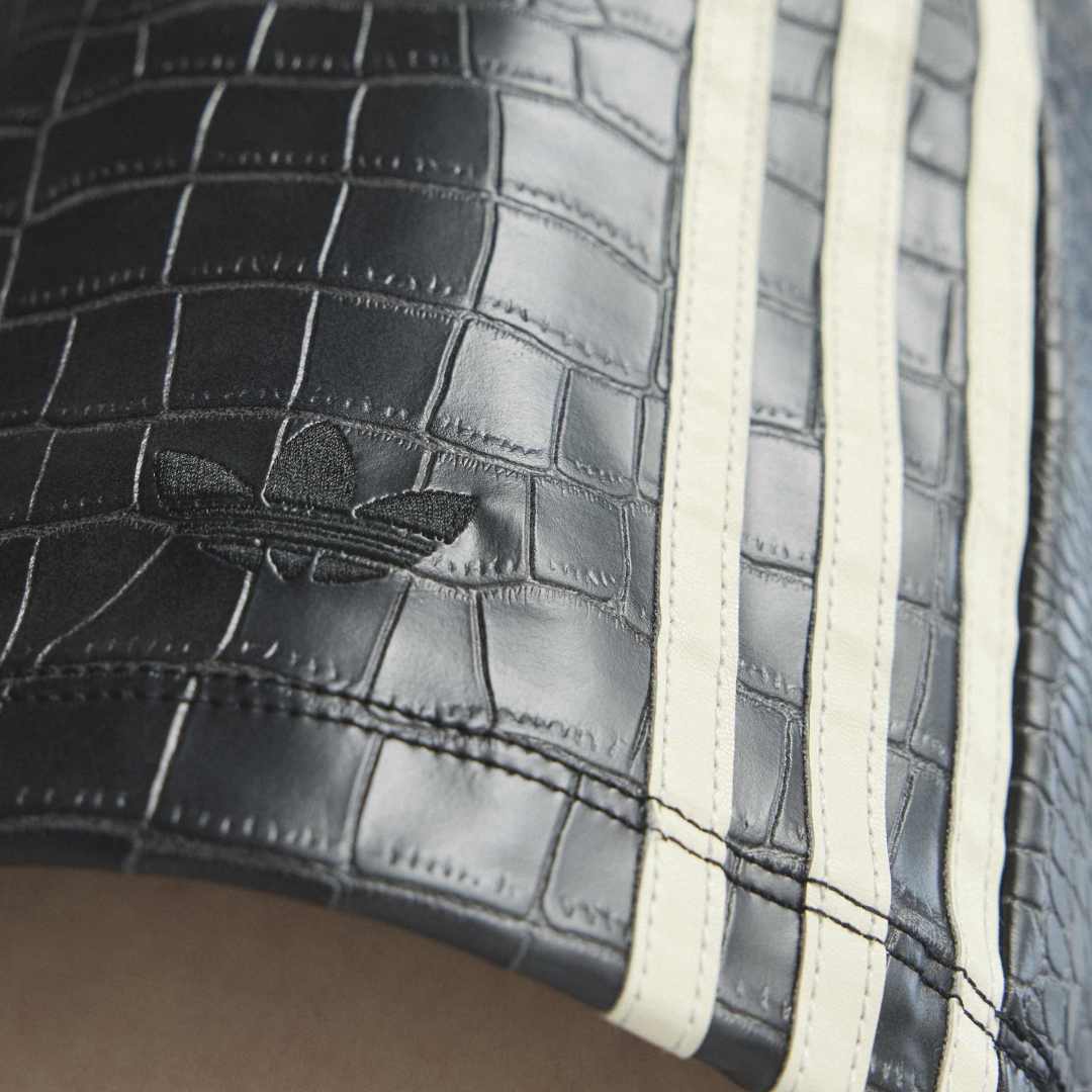 Pleather Mini Skirt - Black - Image 11