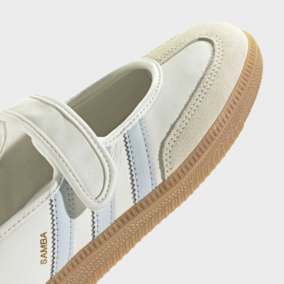 W' Samba Jane - Cloud White / Gum / Halo Blue - Image 8