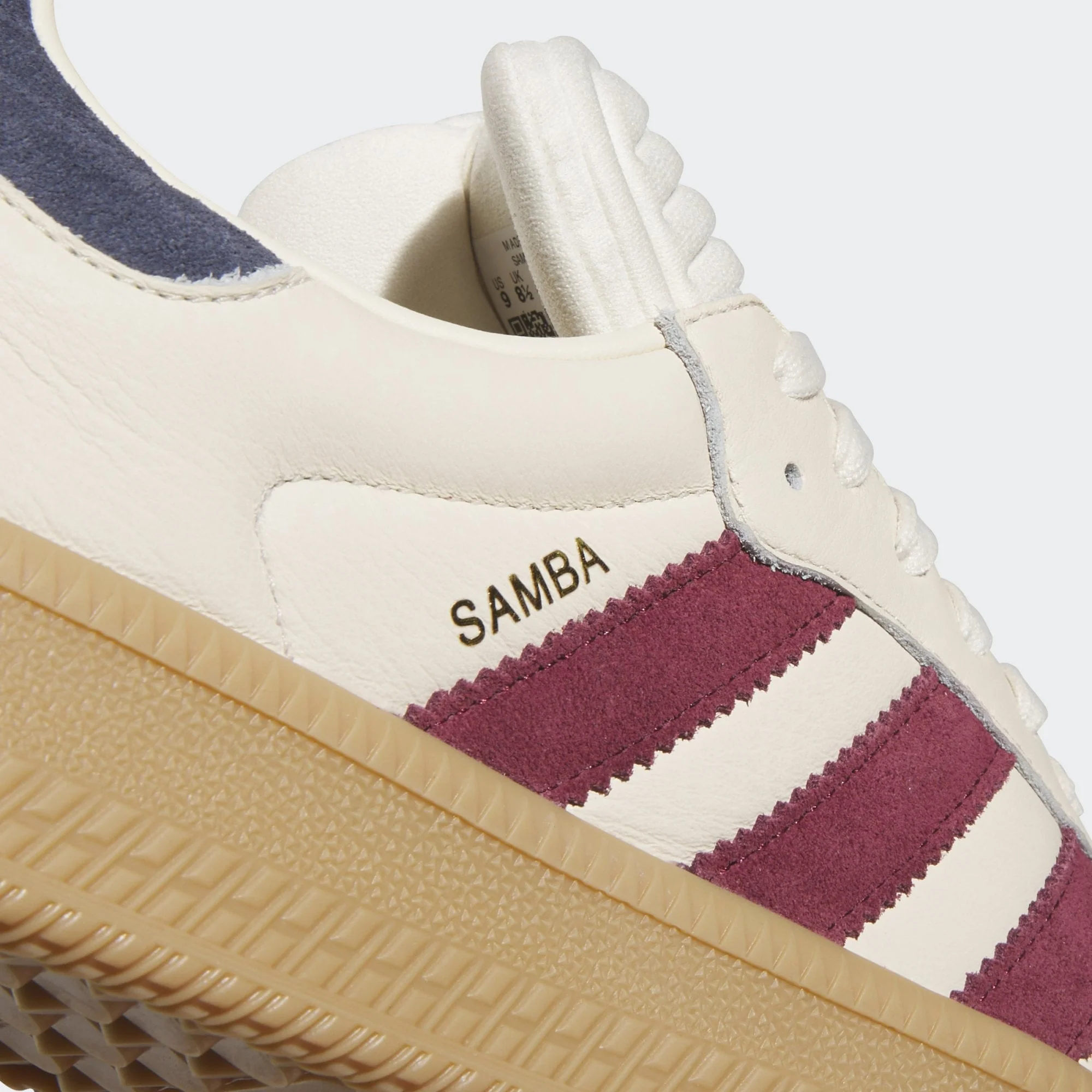 Samba XLG - Wonder White/ Shadow Red/ Gold Metallic - Image 7