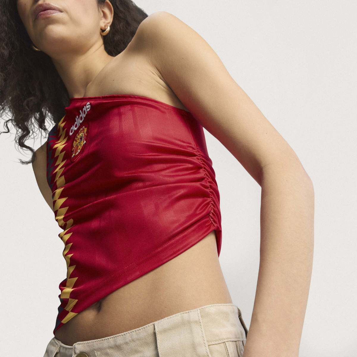 Women's Spain Reconstructed Bring Back Jersey - Red - Image 11