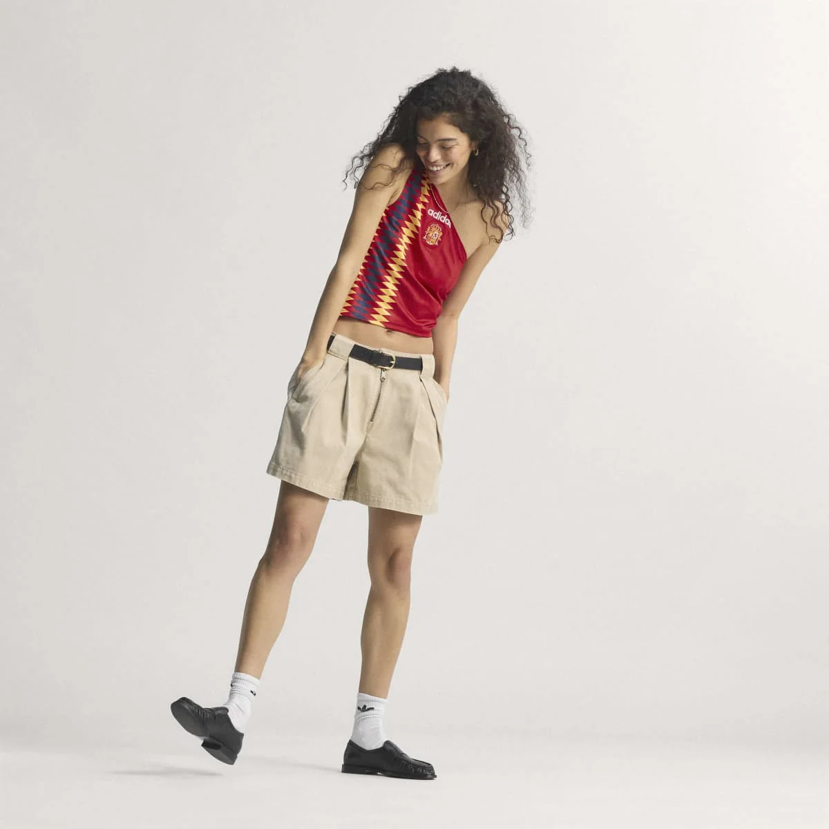 Women's Spain Reconstructed Bring Back Jersey - Red - Image 14