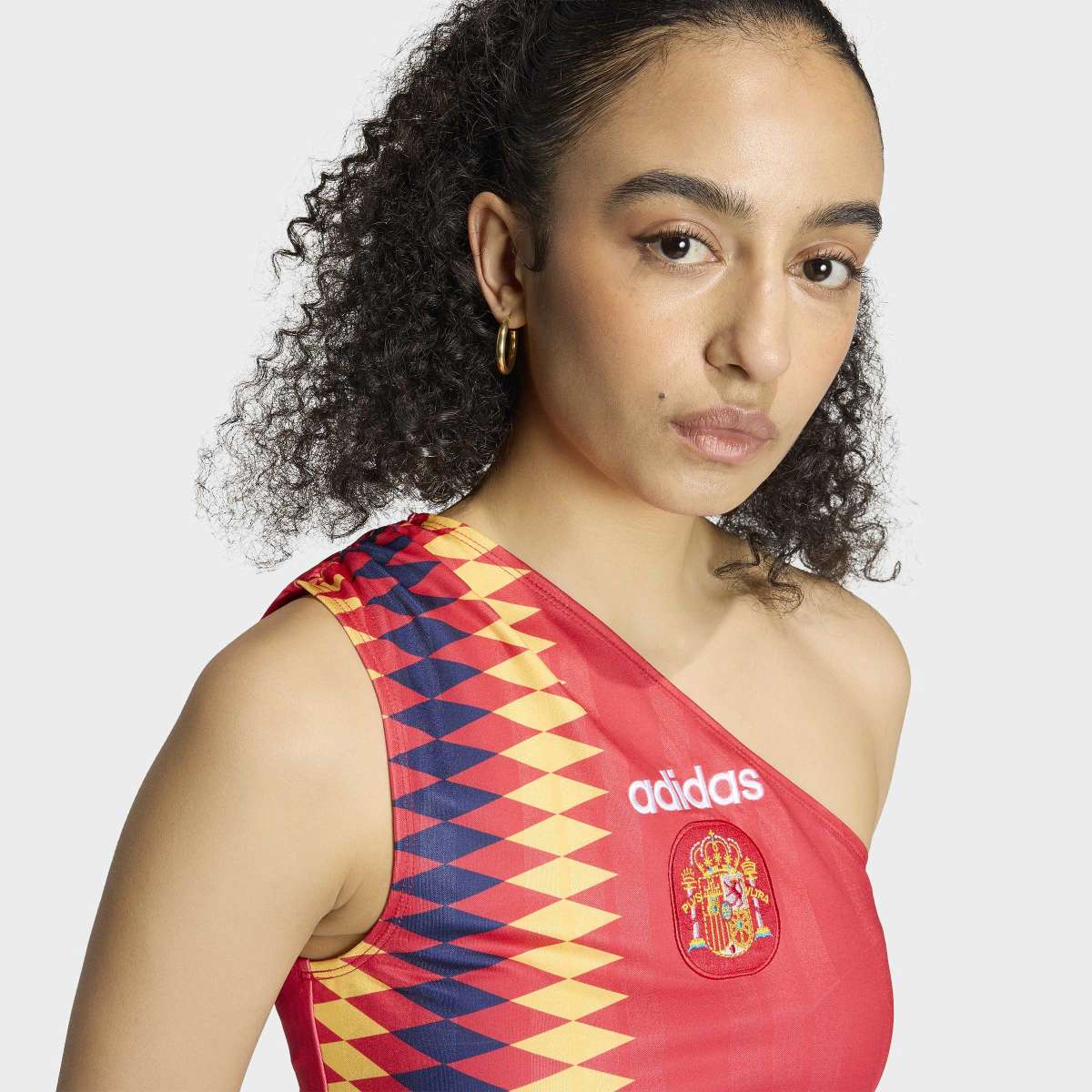 Women's Spain Reconstructed Bring Back Jersey - Red - Image 5