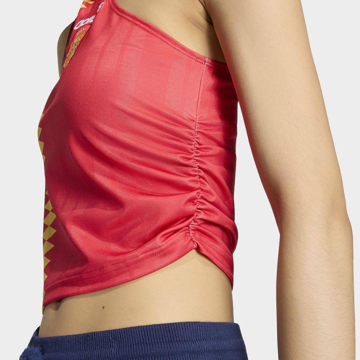 Women's Spain Reconstructed Bring Back Jersey - Red - Image 6
