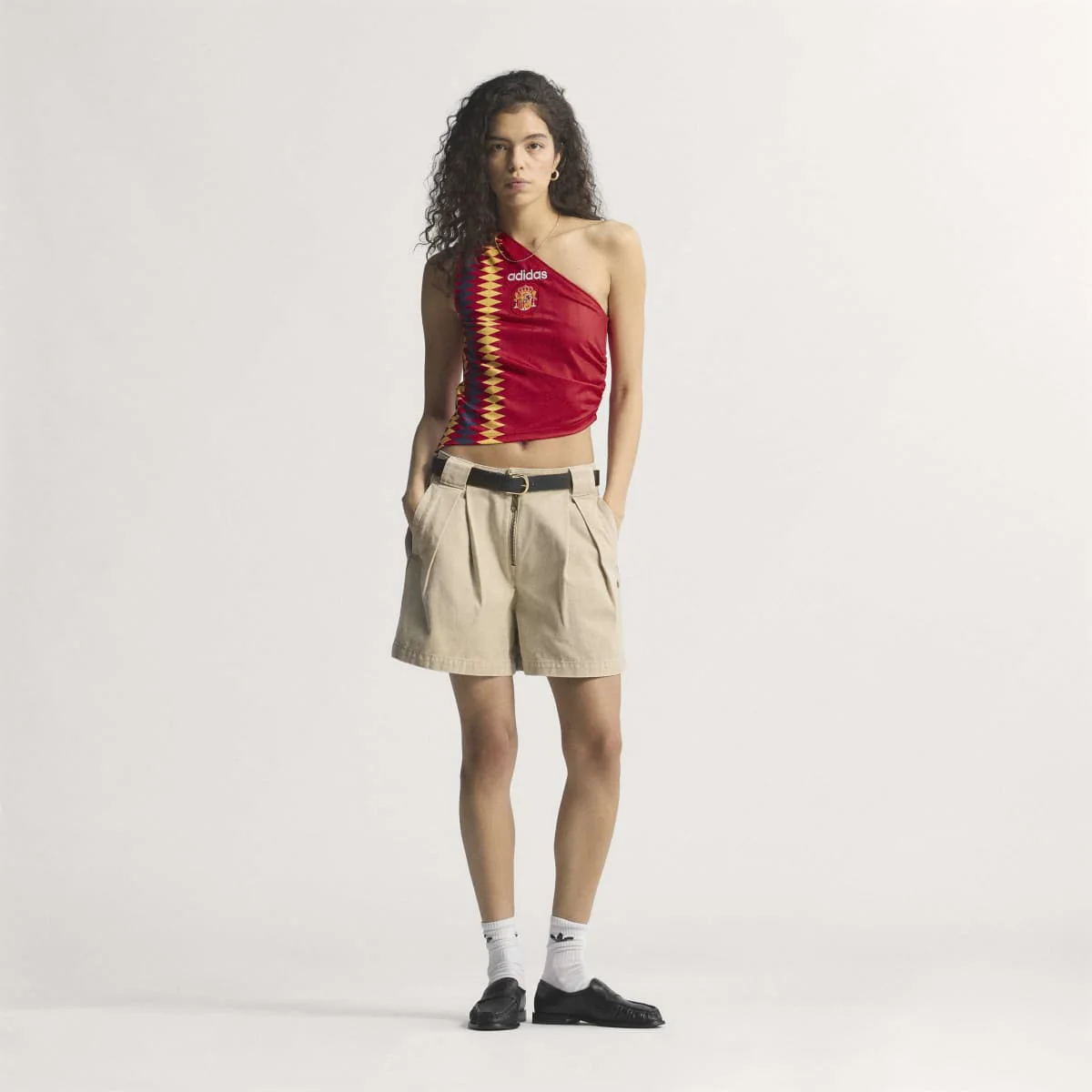 Women's Spain Reconstructed Bring Back Jersey - Red - Image 7