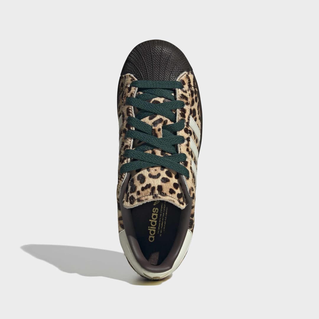 W' Superstar II - Dark Brown / Ivory / Gold Metallic - Image 2