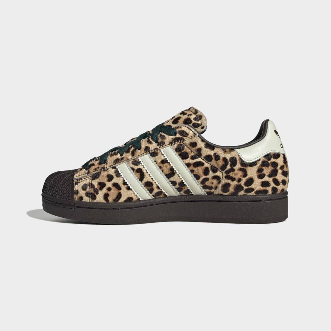 W' Superstar II - Dark Brown / Ivory / Gold Metallic - Image 4