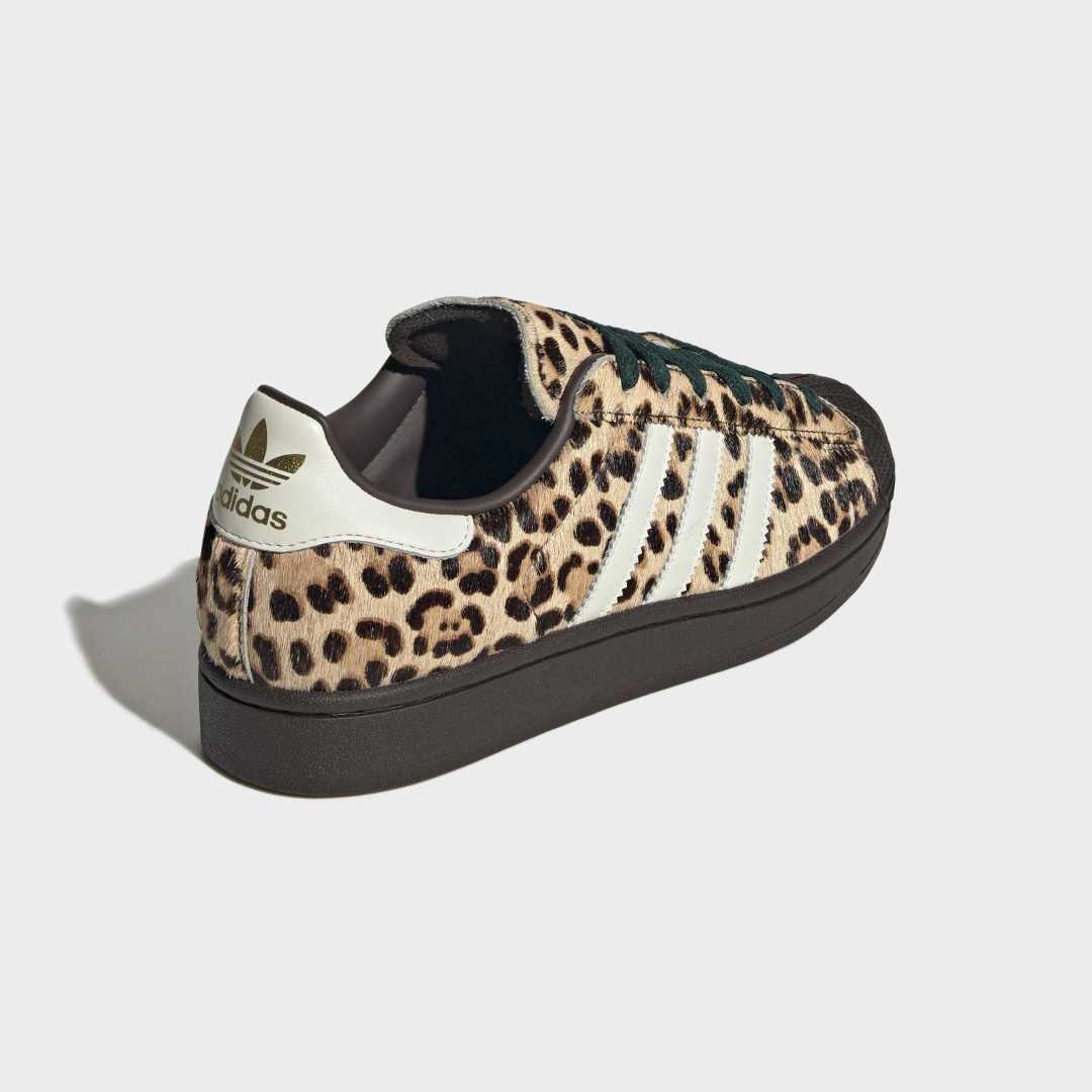 W' Superstar II - Dark Brown / Ivory / Gold Metallic - Image 6