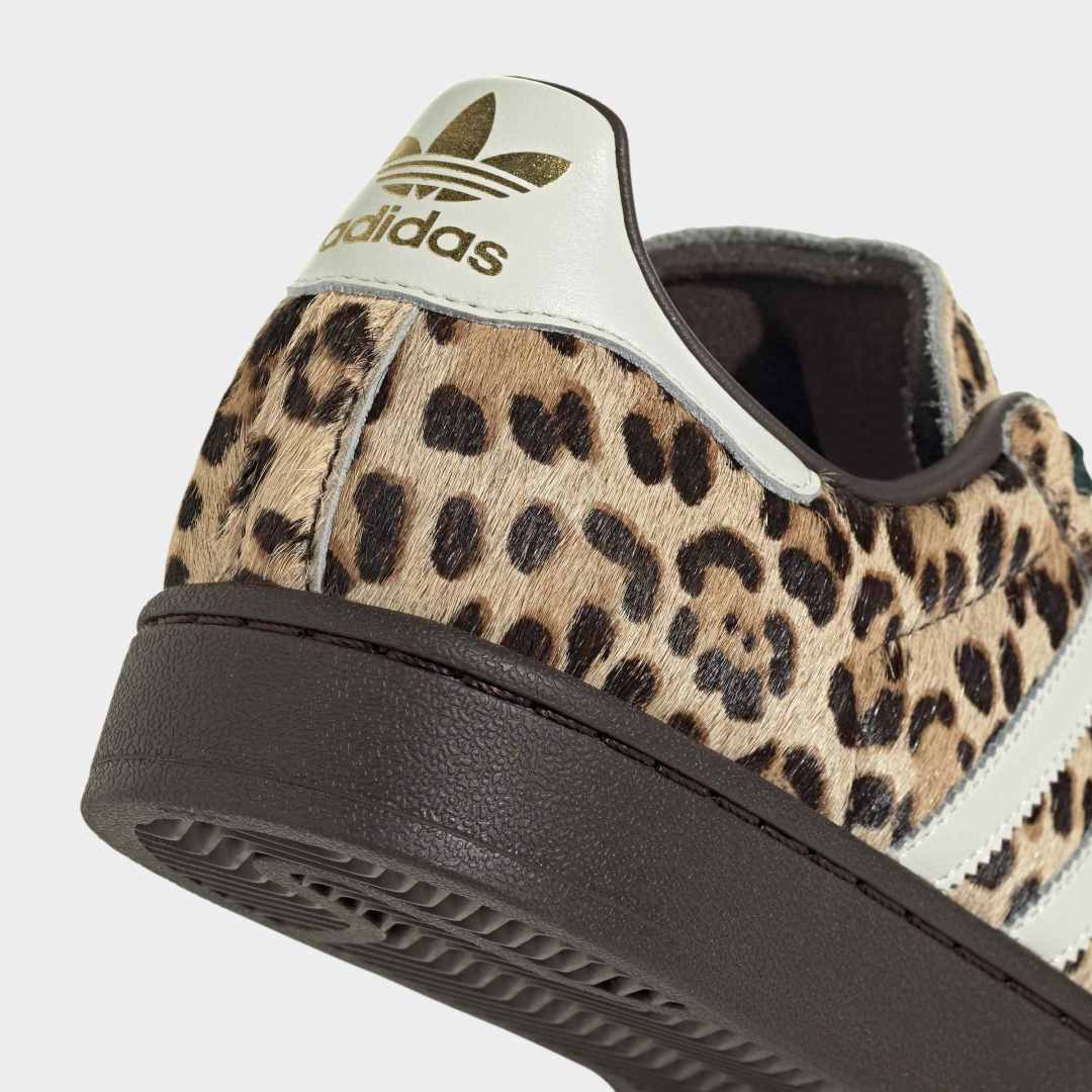 W' Superstar II - Dark Brown / Ivory / Gold Metallic - Image 7