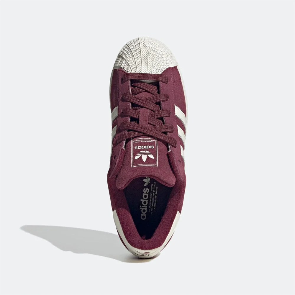 W' Superstar II - Maroon / Off White - Image 3