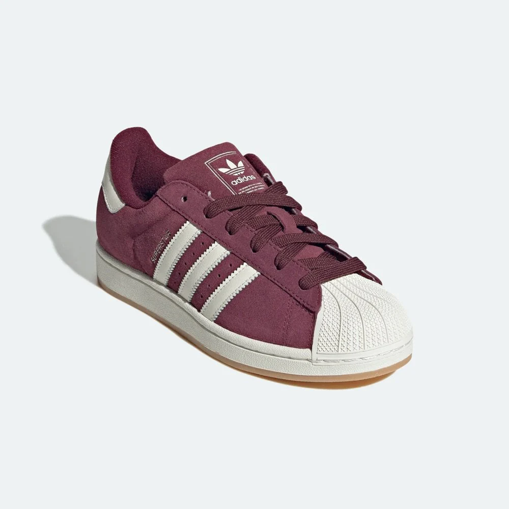 W' Superstar II - Maroon / Off White - Image 5