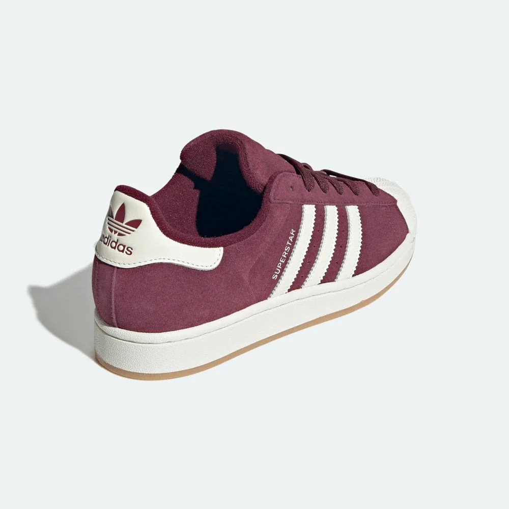 W' Superstar II - Maroon / Off White - Image 6