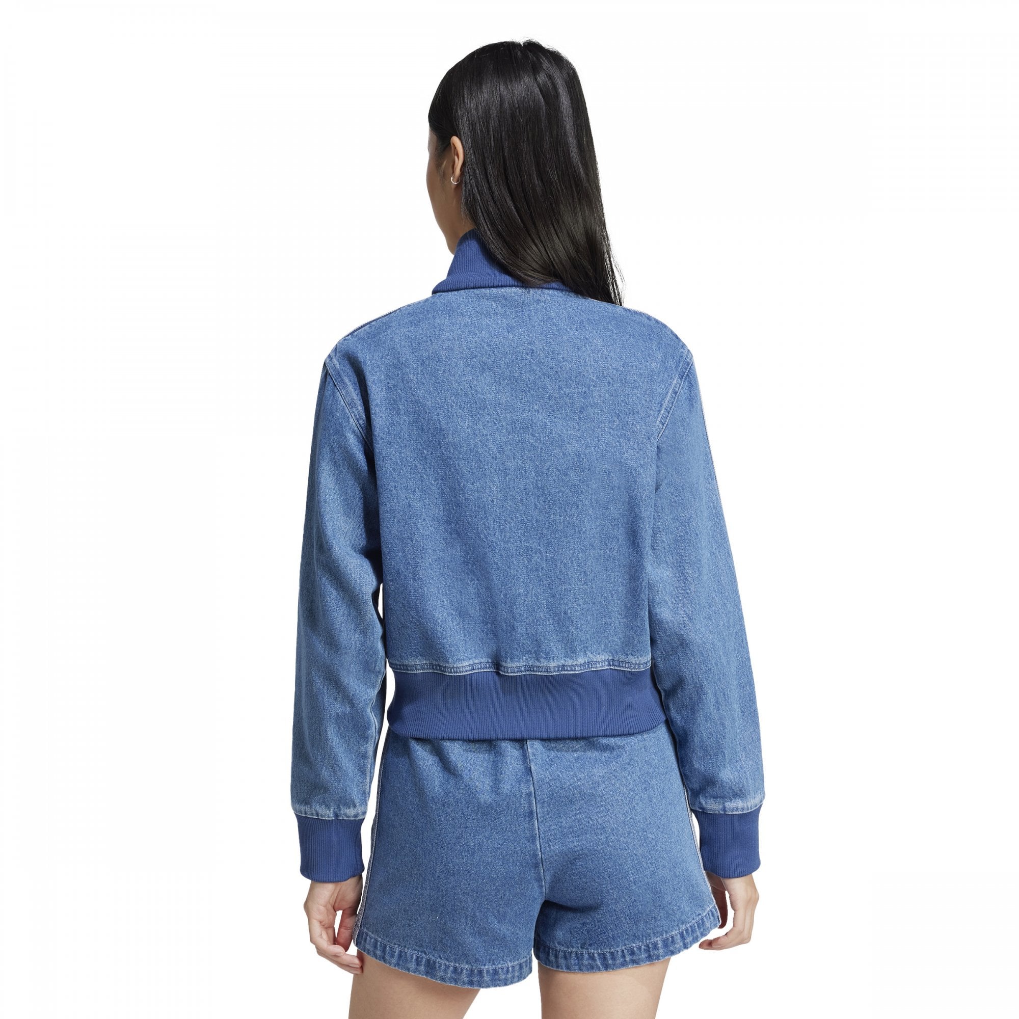 Women's Adicolor Denim Track Top - Image 3