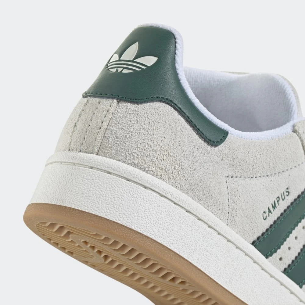 W' Campus 00's - Crystal White / Core White / Collegiate Green - Image 7