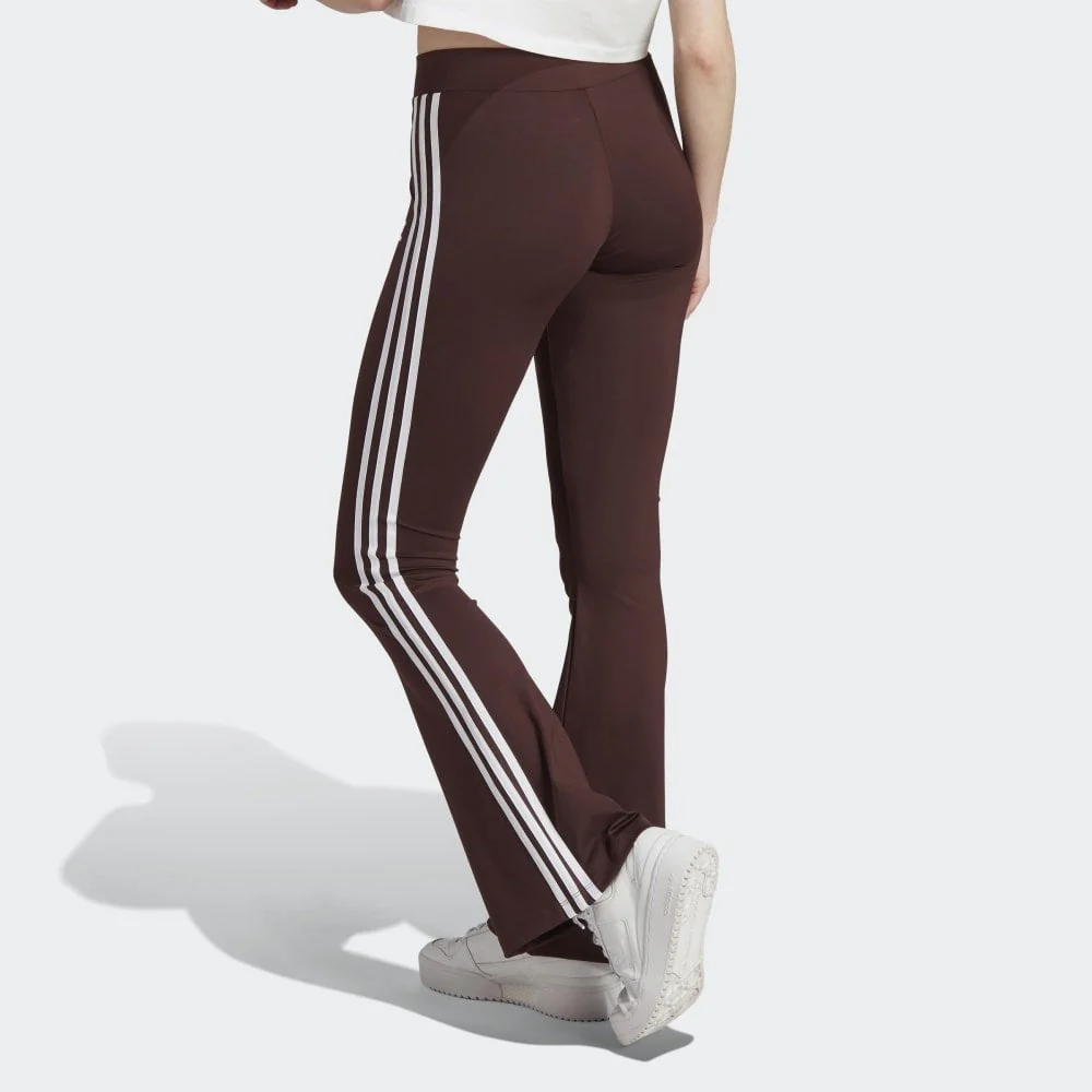 W' Flared Leggings - Shadow Brown - Image 3