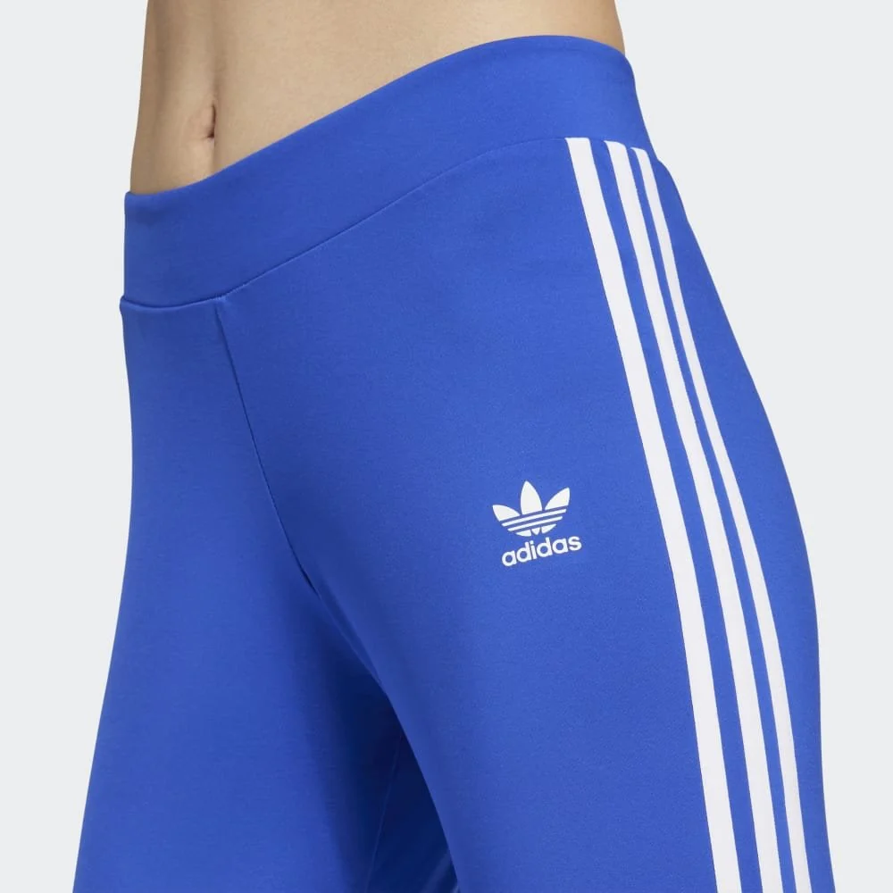 W' Flared Leggings - Semi Lucid Blue - Image 3