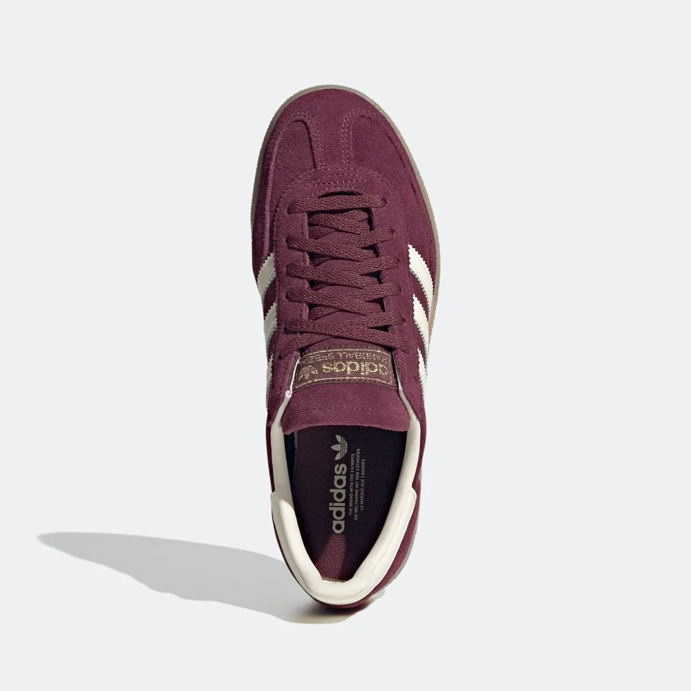 W' Handball Spezial - Maroon / Cream White / Gold Metallic - Image 5