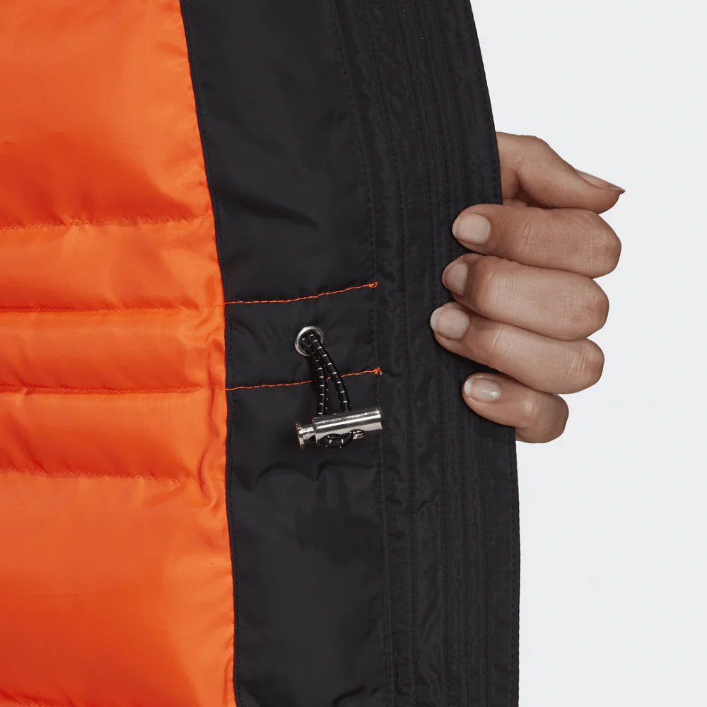 Women's Long Synthetic Down Jacket - Image 7