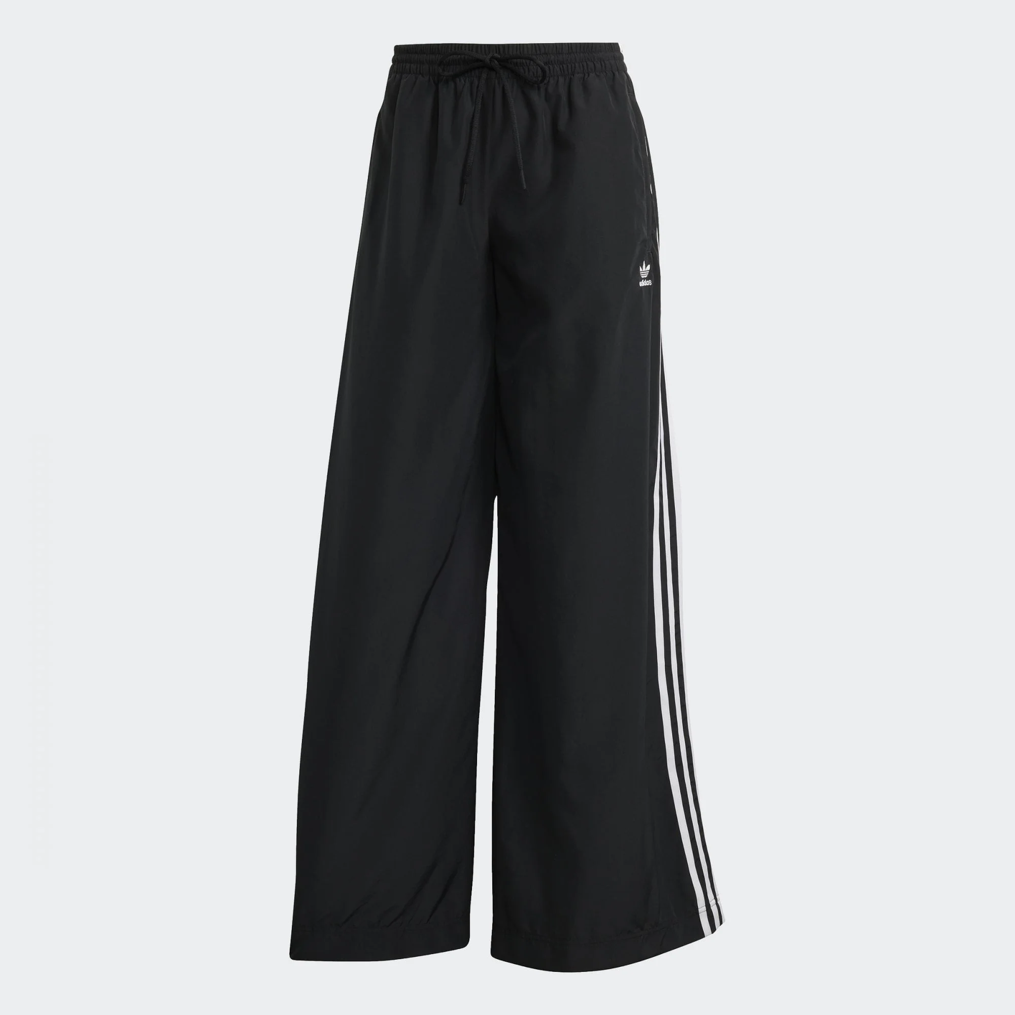 W' Oversized Track Pant - Black - Image 6