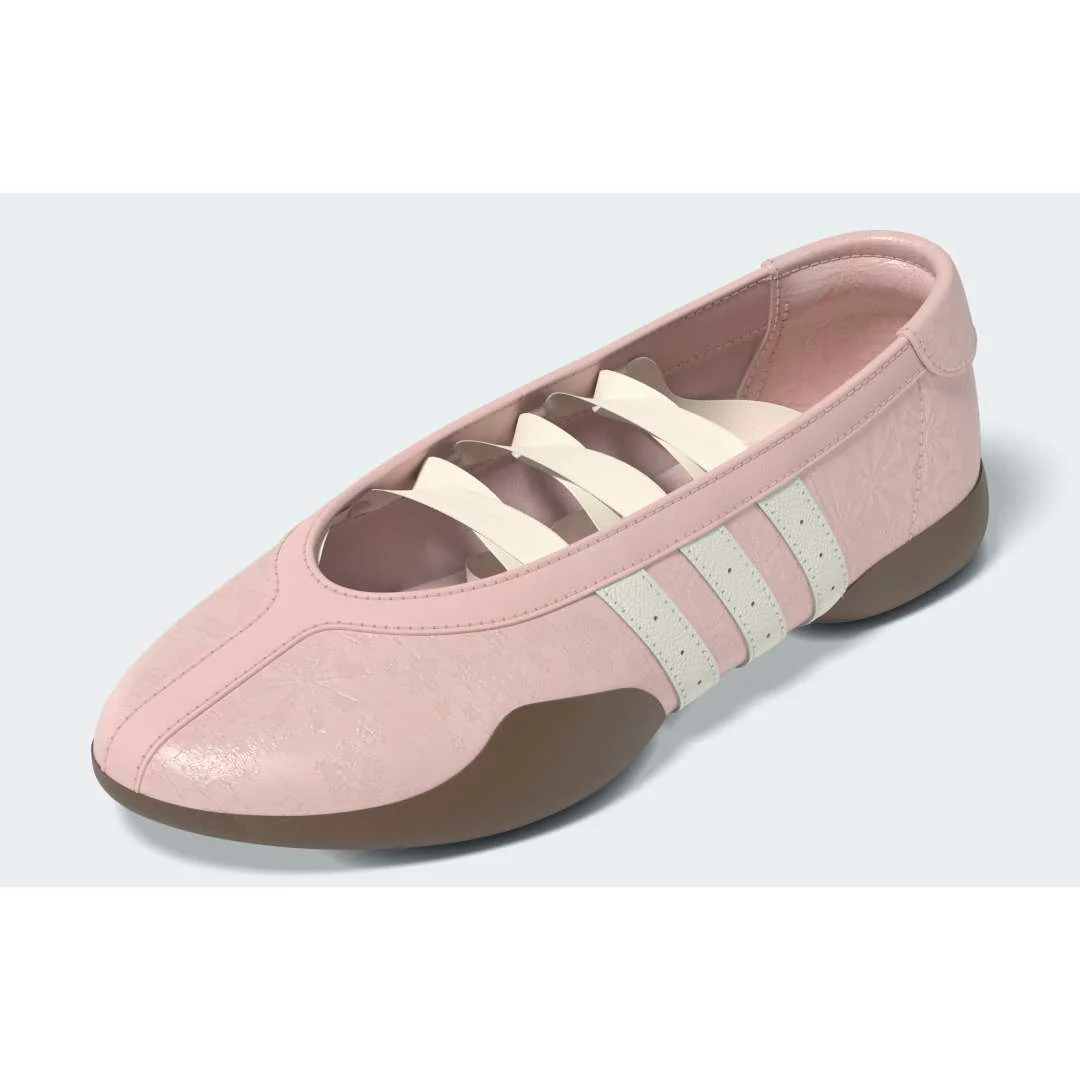 Adidas X Liberty London Taekwondo Mei - Sandy Pink / Off White / Gum - Image 2