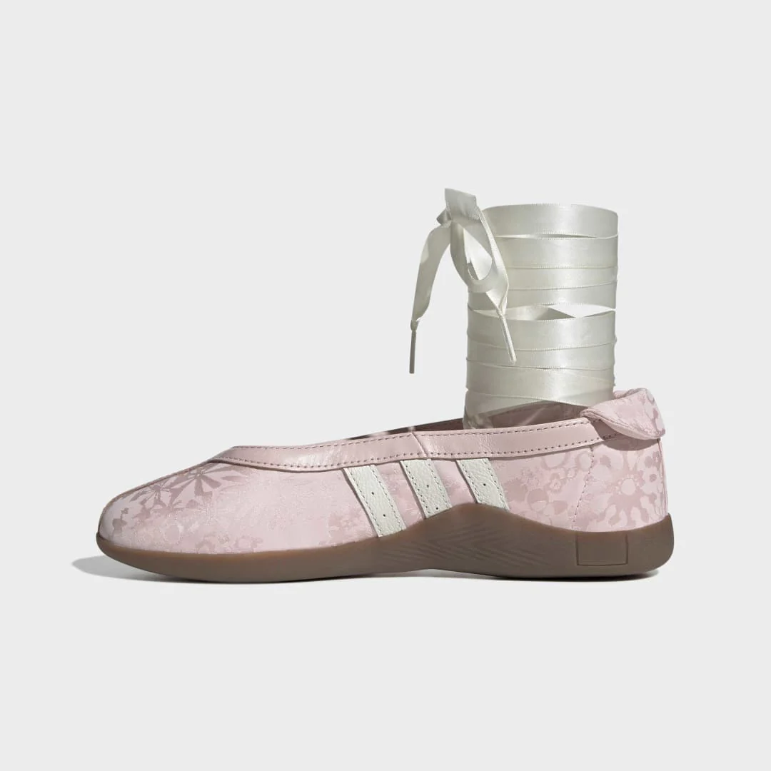 Adidas X Liberty London Taekwondo Mei - Sandy Pink / Off White / Gum - Image 6