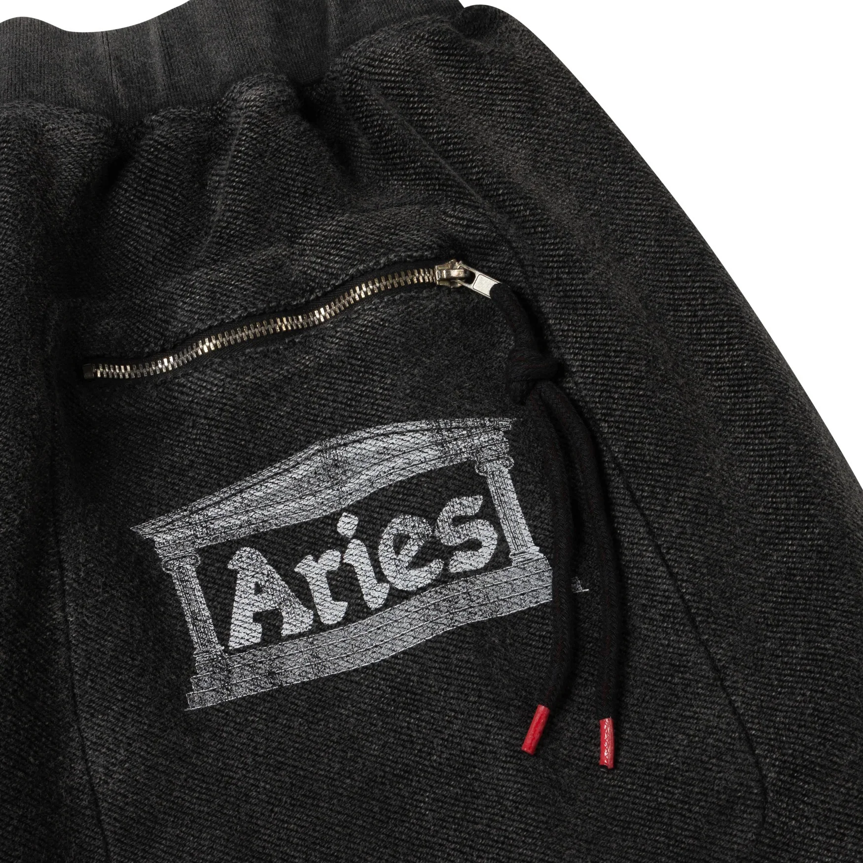 Aged Reverso Temple Sweatpant - Black - Image 3