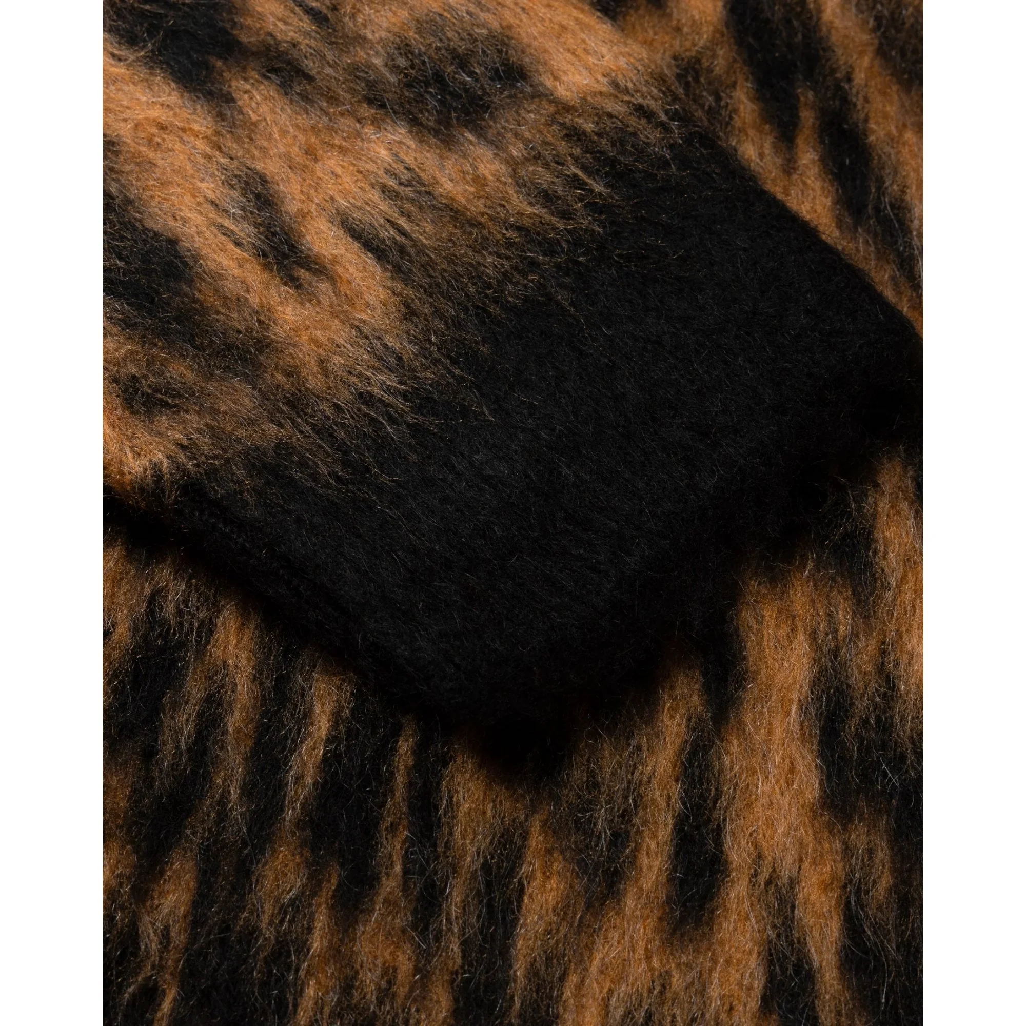 Brushed Leopard Sweater - Brown - Image 5