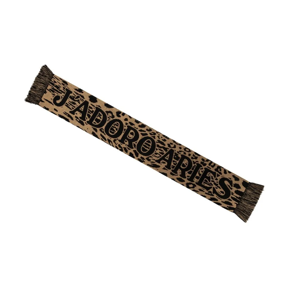 J'Adoro Aries Leopard Scarf - Beige