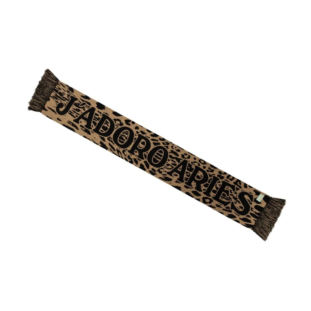 J'Adoro Aries Leopard Scarf - Beige - Image 3