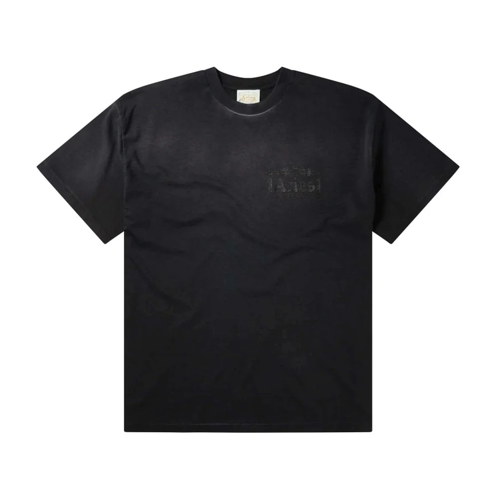 Sunbleached Ancient Temple SS Tee - Black