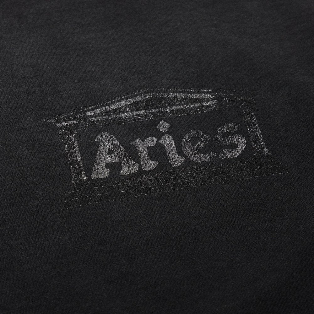 Sunbleached Ancient Temple SS Tee - Black - Image 2