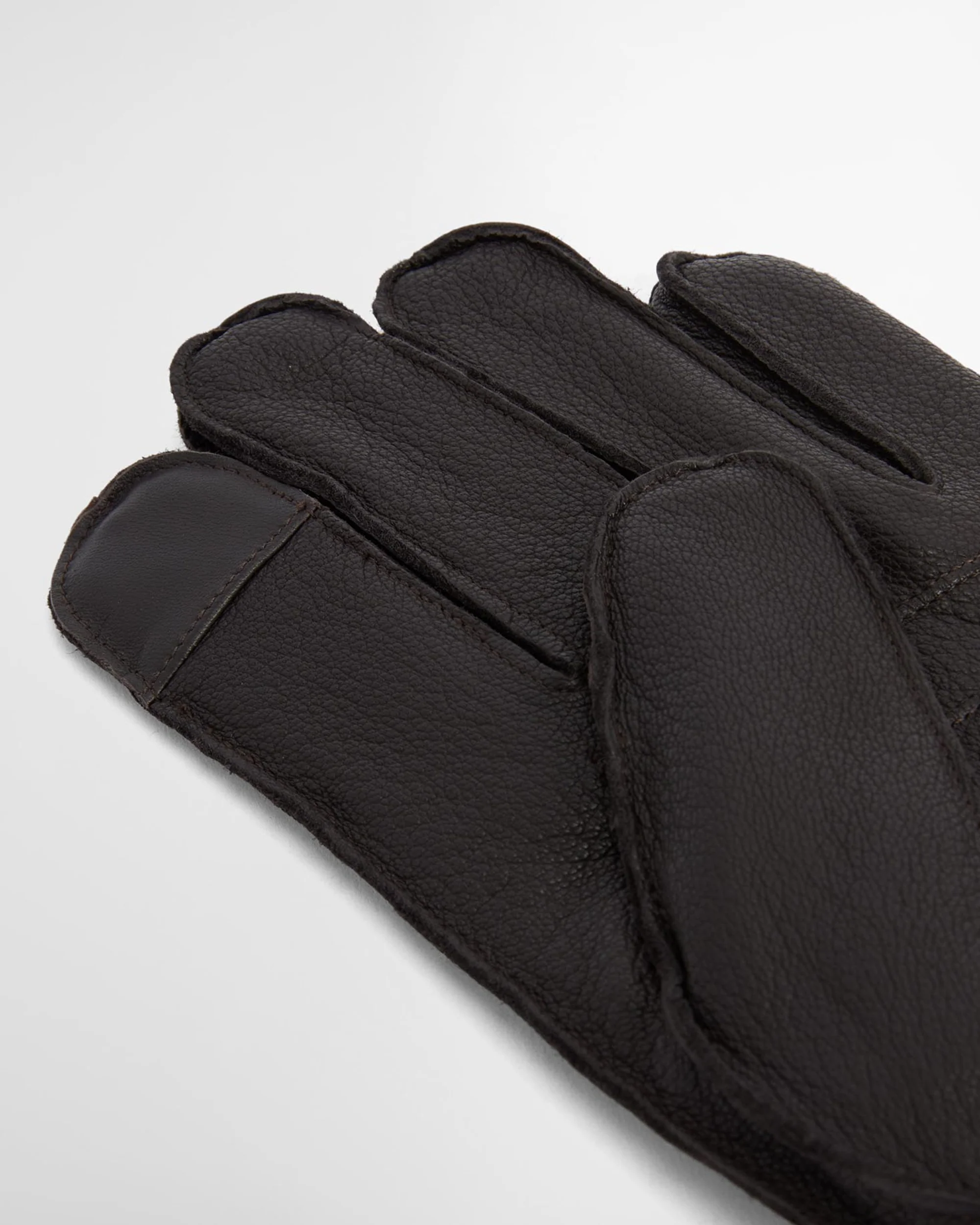 Highfield Gloves - Dark Brown - Image 3