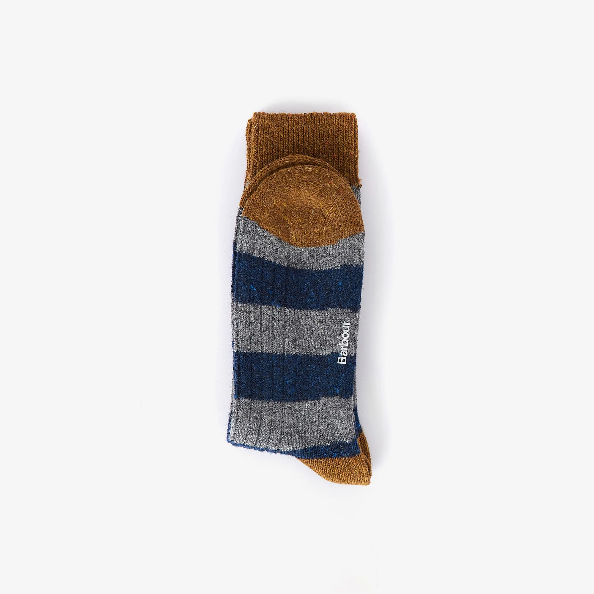 Houghton Stripe Socks - Asphalt - Image 2
