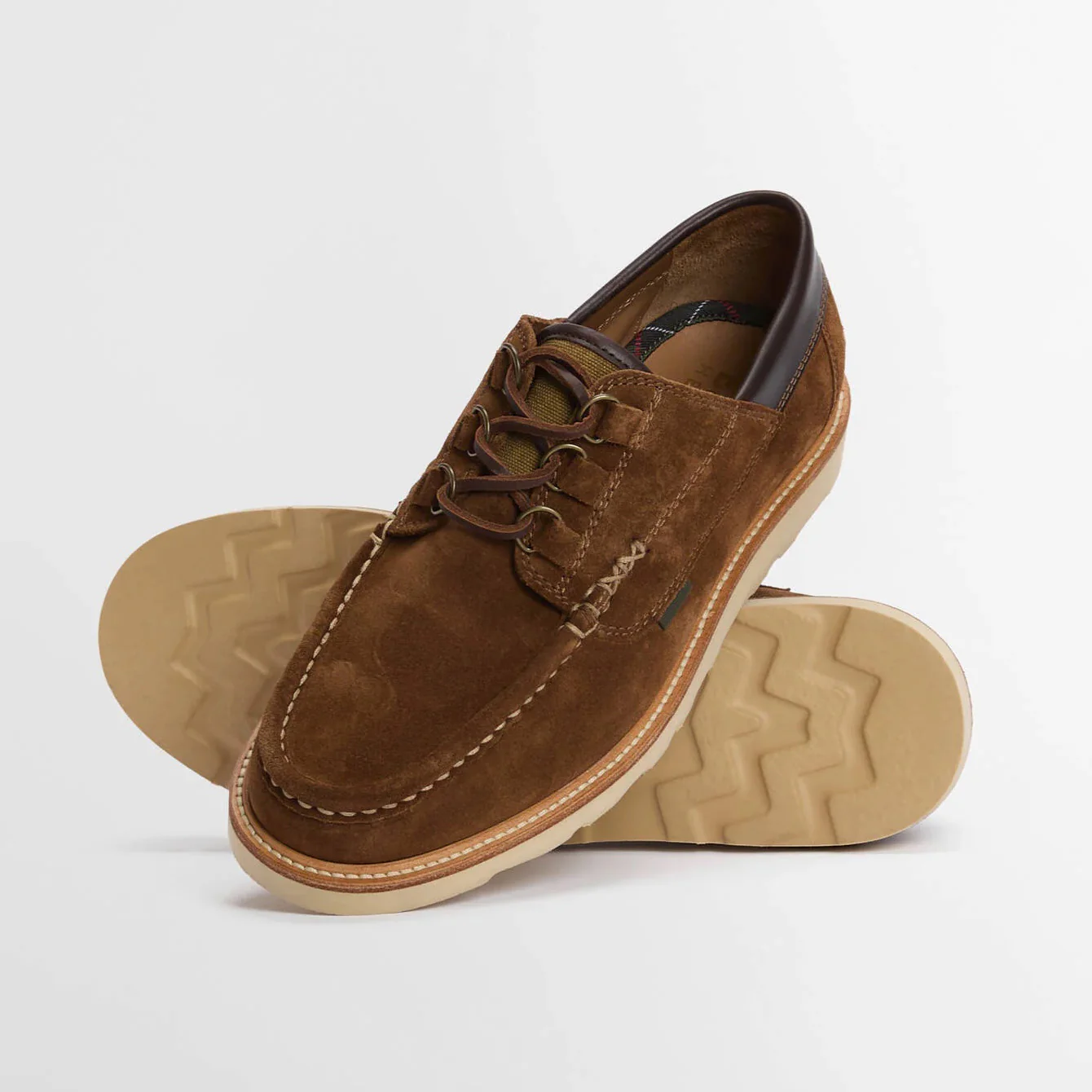 Murtun Moccasin Shoes - Light Tan Suede - Image 4